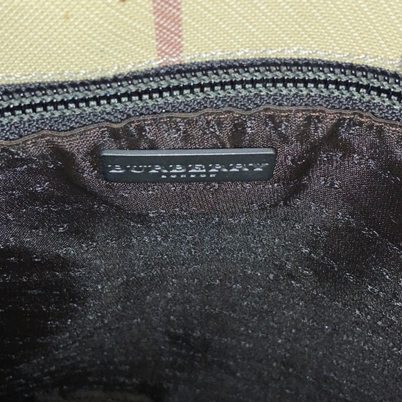 Burberry Nova Check Bucket Bag Tote in Coated Canvas (9.5" x 11") - Picture 11 of 14